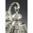 thumbnail image 2 of Progress Lighting New Haven 3-Light Outdoor Large Wall Lantern in Black with Clear Beveled Glass Shade, 2 of 7