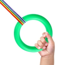 Baluue Walking Rope with Ring for Kids Assorted Color Cloth and Plastic Material Improve Safety Awareness