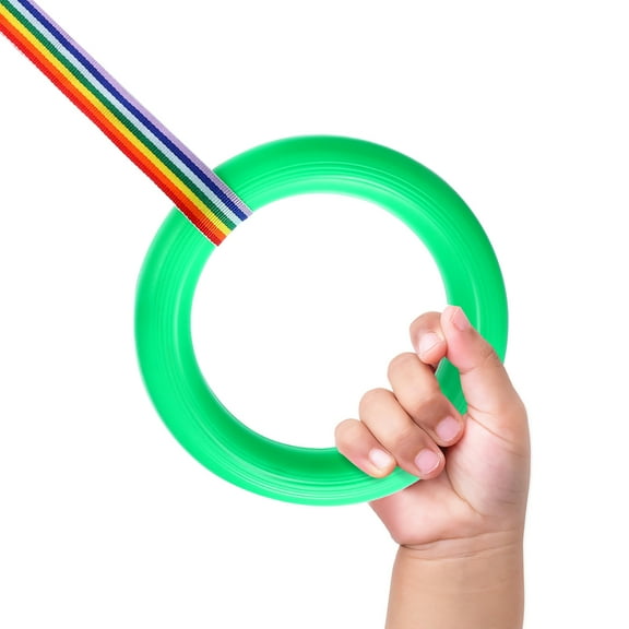 Baluue Walking Rope with Ring for Kids Assorted Color Cloth and Plastic Material Improve Safety Awareness