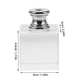 thumbnail image 2 of OULII 1Pack Crystal Lamp Finial Cap Knob For Table Lamp, 2 of 8