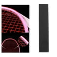 thumbnail image 3 of 5xdurnible PU badminton squash raquet raquet protección de protección pegatina rollo negro 5 piezas, 3 of 8