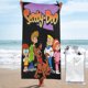 thumbnail image 1 of Toallas de playa con estampado de Scooby Doo, toallas de baño absorbentes y ligeras de secado rápido, toalla de baño de microfibra ultra suave para viajes, playa, gimnasio, camping, yoga, picnics,, 1 of 8