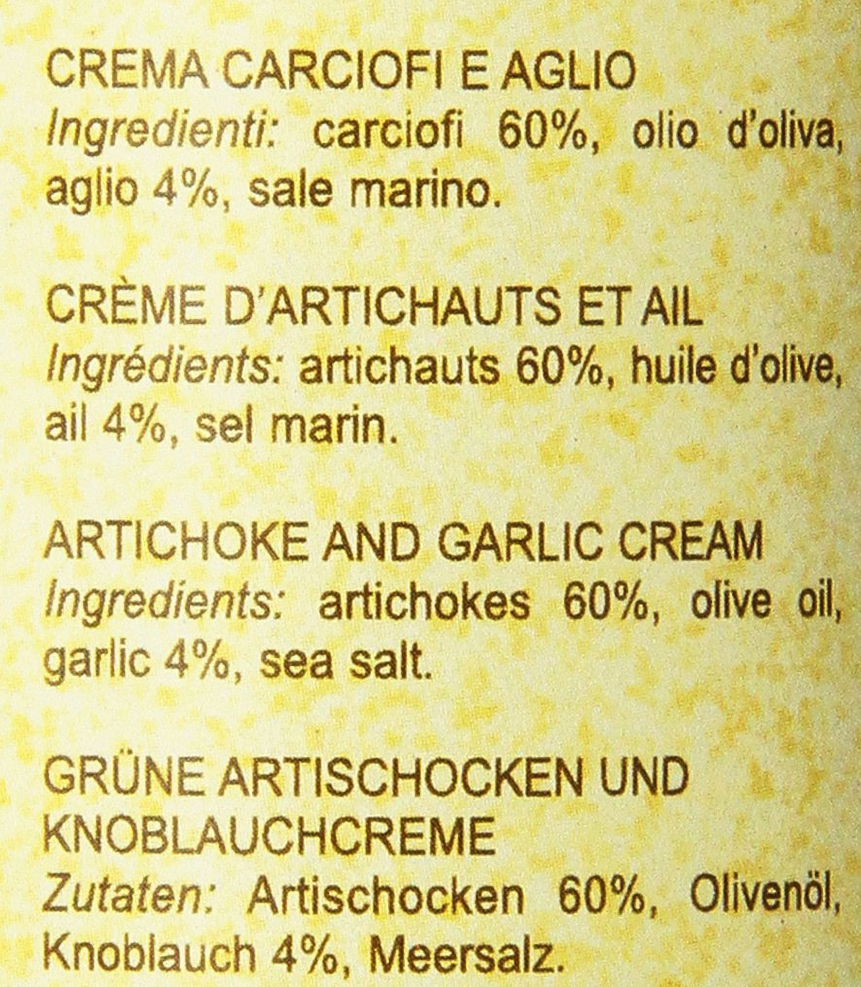 Artichoke Garlic Cream