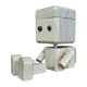 thumbnail image 5 of Figura de hombre de madera, adorno de escritorio, divertido y portátil, decoración para tablero de automóvil. beige, 5 of 9