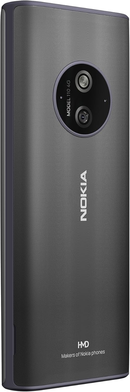 Nokia 110 4G 2024 TA-1667 2.4" GSM Unlocked Dual SIM VoLTE Global Version - Titanium