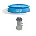 thumbnail image 1 of Intex 10’ x 30'" Above Ground Inflatable Pool and Cartridge Filter Pump System, 1 of 9