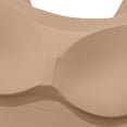 thumbnail image 5 of Turilly Bras Womens Wireless Push Up Breathable Everyday Bra Solid Color Comfort Fit Everyday Bras, 5 of 5
