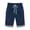 Navy(Womens Shorts), variant on GUACER Casual Shorts for Women Cotton Linen Drawstring Elastic Waisted Striped with Pockets Loose Lightweight Shorts