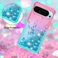 thumbnail image 5 of Havilah For Google Pixel 10 Pro / Google Pixel 10 TPU Case Gradient Quicksand Phone Back Cover - Pink+Sky Blue, 5 of 5