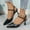 Black, variant on Viluyesy Womens Heeled Sandals, Pointed Toe Breathable Ankle Strap New Style Wedding Party Dressy Shoes Beige