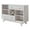 White Oak, variant on Furniture of America Tannery Wood Multi-Storage Buffet in White Oak