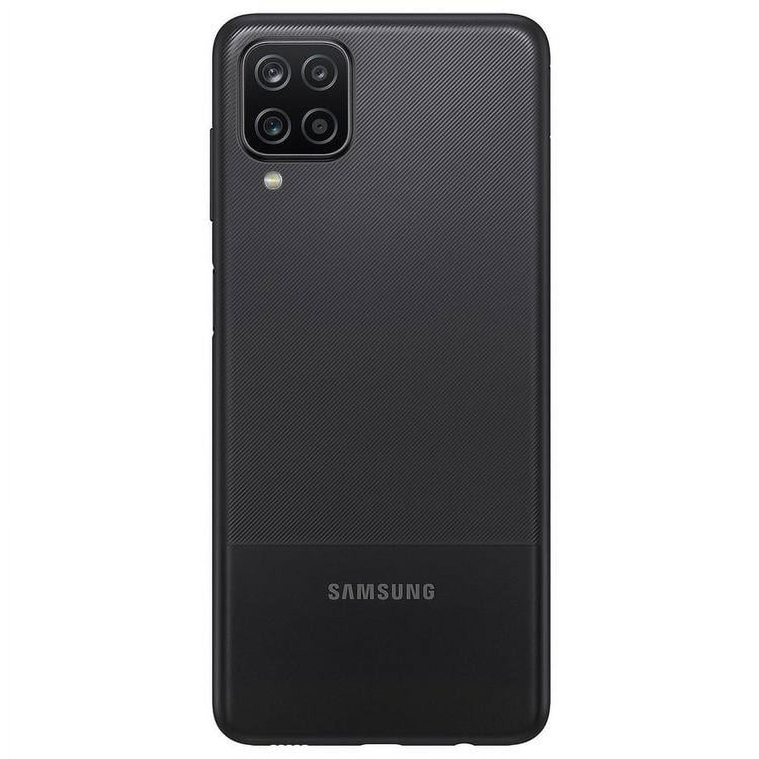 Restored Galaxy A12 Unlocked (CDMA + GSM) 32GB Black (Refurbished)