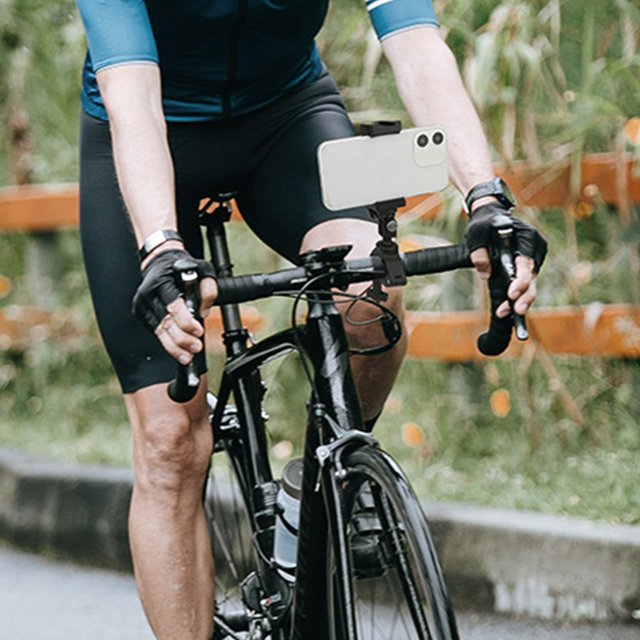 Soporte de montaje para teléfono de bicicleta rotación de 360 grados protección acolchada suave soporte para teléfono de bicicleta para exteriores ANGGREK Otros
