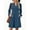 Blue-Athletic-Women, variant on Zedker Sweater Dress, Womens Long Sleeve Fall Dresses with Pockets V Neck Button Casual Bodydoll Knit Dress 2025