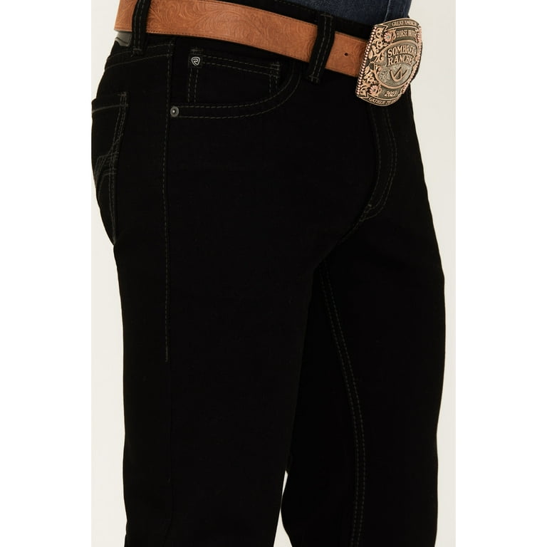 Rock & Roll Denim Pistol Straight Jean - Midnight Reflex Wash, 38x32, Men's Straight Leg Denim
