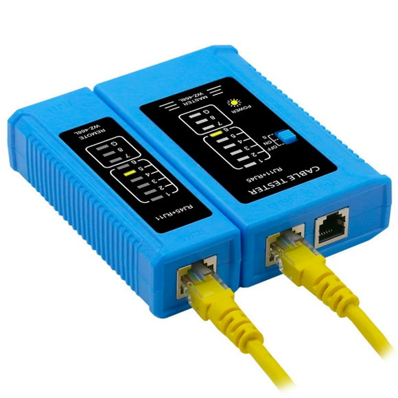 Network Cable Tester Multifunctional Wire Test Tool for Lan Phone RJ45/RJ11