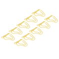 thumbnail image 4 of 100Pcs Paper Clip, Foot Shaped Stainless Steel Anti Slip Paperclips For Bookmark Office Document, 4 of 8