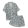 thumbnail image 4 of WEAIXIMIUNG Vêtements d'Intérieur d'Été pour Enfants Garçons Filles T-Shirt à Manches Courtes Imprimé Pantalon Court Pyjamas Ensembles Vêtements pour Enfants 8-9 Ans, 4 of 4