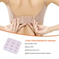 thumbnail image 1 of Extension Strap Bra Extender Buckle 3 Clips. Breathable Tight Hook Women Accessories Practical Elastic Multicolor Clips Tight 3 Rows Underwear pink, 1 of 6