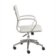 thumbnail image 2 of Eurostyle Axel Chaise Basse de Bureau avec des Bras en Blanc, 2 of 6