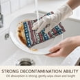 thumbnail image 5 of 2 Pcs Funny Kitchen Towels,Multicolor Christmas Reindeer Pattern Microfiber Dish Towels,Kitchen Tea Towels,Kitchen Towel Set (18" X 26"), 5 of 7