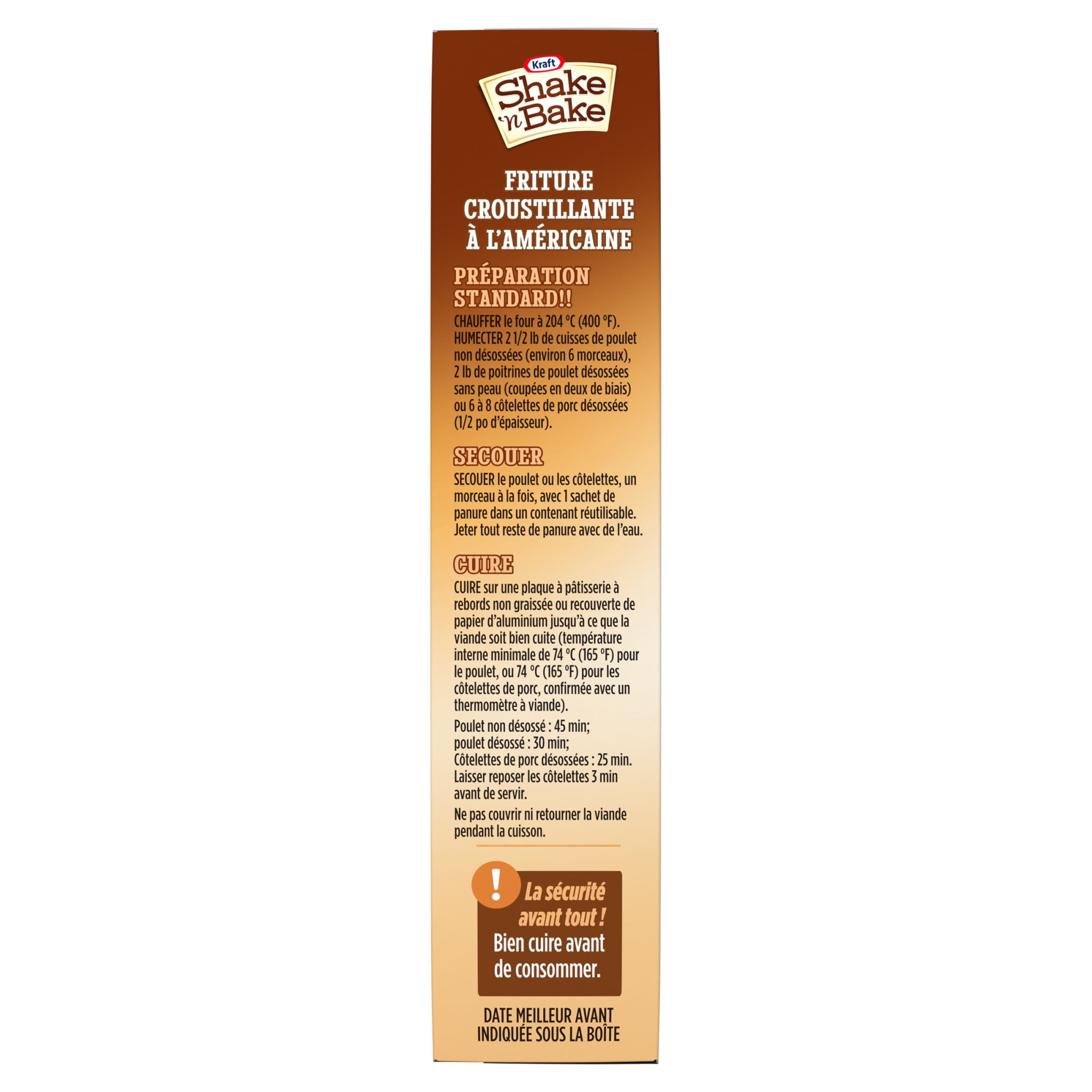 Shake 'N Bake Crispy Southern Fried Style Coating Mix, 142 g Box