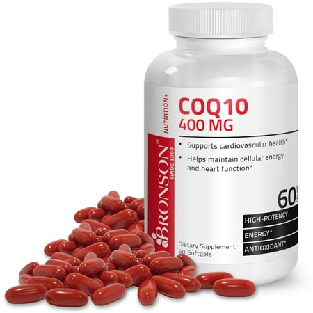 Bronson CoQ10 400mg (CoEnzyme Q-10), 60 Softgels (Best Way To Take Coenzyme Q10)