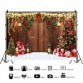 thumbnail image 2 of SUNOLIFE Christmas Backdrop Banner Xmas Tree Board Photo Background Banner 5x3ft, 2 of 3