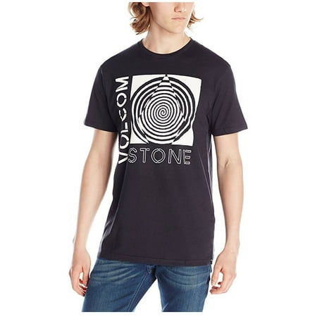- Volcom Mens Sinner Short Sleeve T-Shirt (Black, Large)