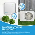 RolliCool 10,000 BTU Mini Split Air Conditioner Access Cooling