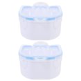 thumbnail image 1 of 2 Pcs Bol de Lavage de Manucure Double Couche pour Ongles Outil de Beauté de Salon, 1 of 6