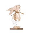 thumbnail image 1 of CIMAXIC easter Easter Bunny Rabbit Animal Wood Craft Desktop Ornament Decorative Board Decor Home Decoration DIY Gift (Polka Dot Rabbit),5.91"X3.74"X1.97", 1 of 5