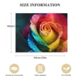 thumbnail image 2 of PIKWEEK Flower Wall Decorative Art - Rainbow Rose Poster - Home Wall Canvas Print Decorative Art Aesthetic Canvas Painting Posters And Prints Wall Art Pictures for Living Room Bedroom Decor, 2 of 5