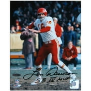 Sport Image 8" x 10" Authentic Autographed Unframed Photograph, Len Dawson Inscribed Super Bowl IV MVP