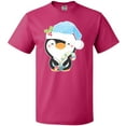 thumbnail image 3 of Inktastic Cute Christmas Penguin in Blue Hat T-Shirt, 3 of 5