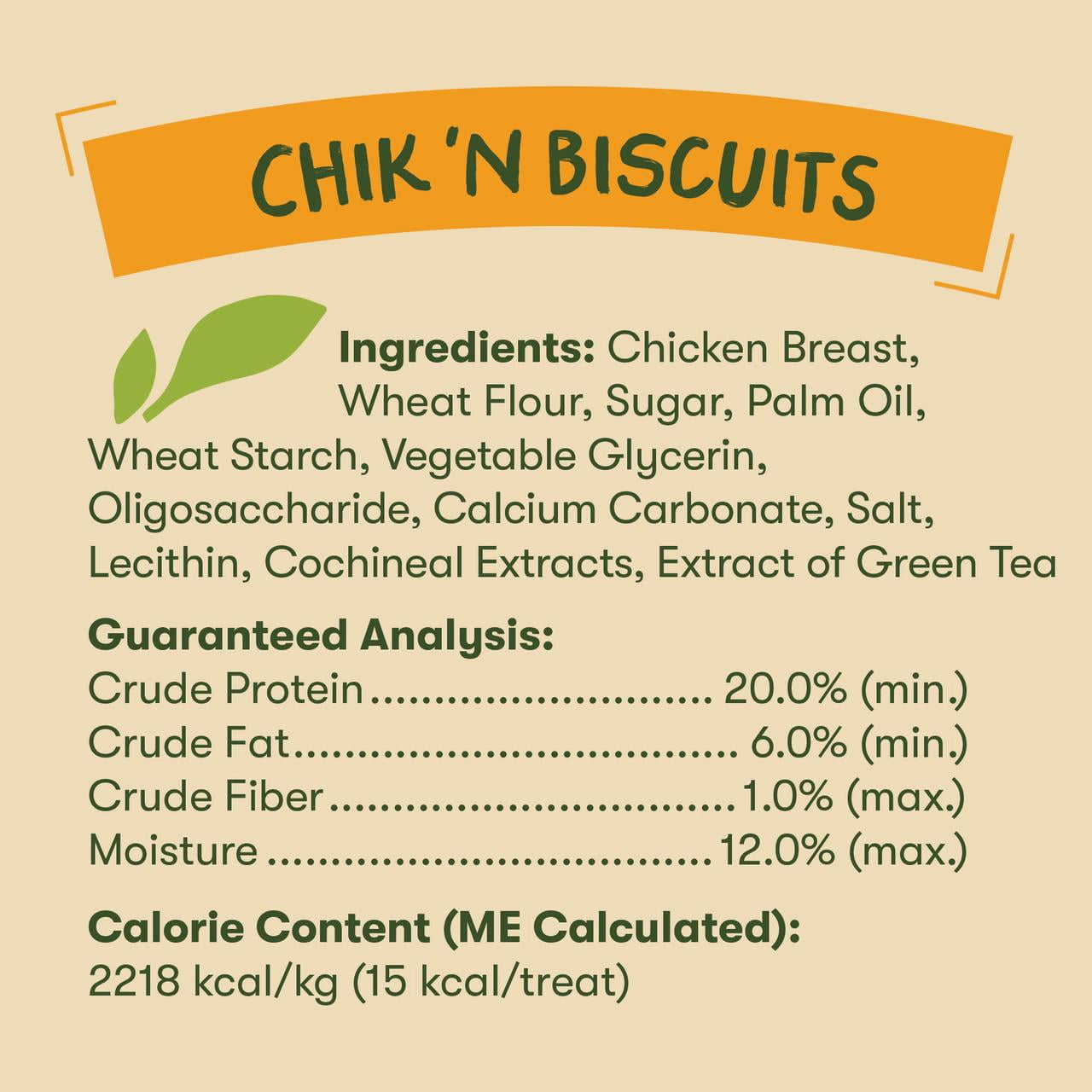 Pet 'n Shape Chik 'n Wrapped Biscuits – Jerky Dog Treats - 35 Ounce