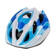 thumbnail image 2 of Casco de bicicleta para niños, casco de ciclismo de carretera, transpirable, moderno, ajustable, protección para patinaje sobre ruedas al libre, azul, 2 of 8