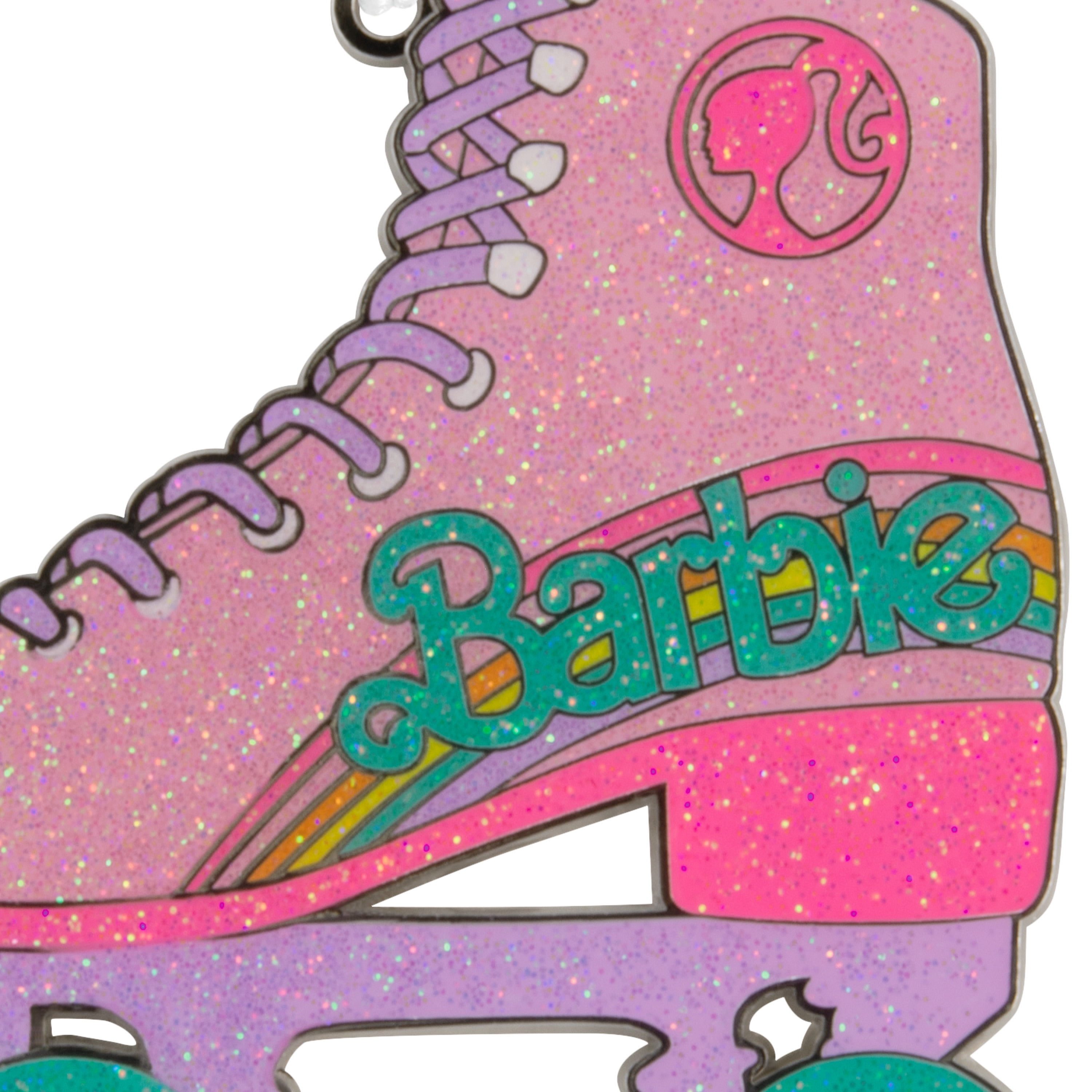 Hallmark Christmas Ornament (Barbie Roller Skate, Metal), 1 count, 1 Count