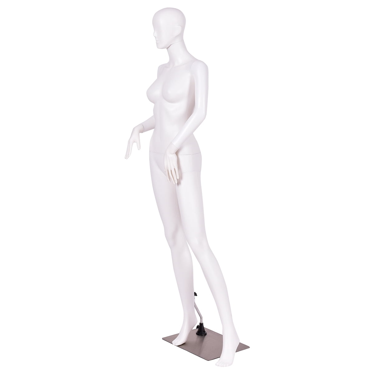 Patiojoy Manikin Metal PE plastic Mannequin Adjustable Display Female