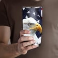 thumbnail image 2 of USA Flag Eagle Travel Tumbler, American Flag Stainless Steel Coffee Mug for Patriot Gifts 20 OZ, 2 of 6