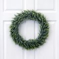 thumbnail image 3 of Nearly Natural 20in. Artificial Eucalyptus Boxwood Wreath, Green, 3 of 4