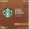 Starbucks Ground Coffee Medium Roast Pike Place Roast -- 32 K-Cups