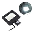 thumbnail image 4 of Reflector de inducción LED delgado de 20 W para pasillo de patio 3000 K blanco cálido AC85-265VUS, 4 of 8