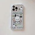 thumbnail image 1 of Funda de teléfono de silicona a prueba de caídas con correa de collar de gatito Sanrio de dibujos animados para iphone 11, 12, 13 Pro Max, 14 Plus Fivean unisex, 1 of 2