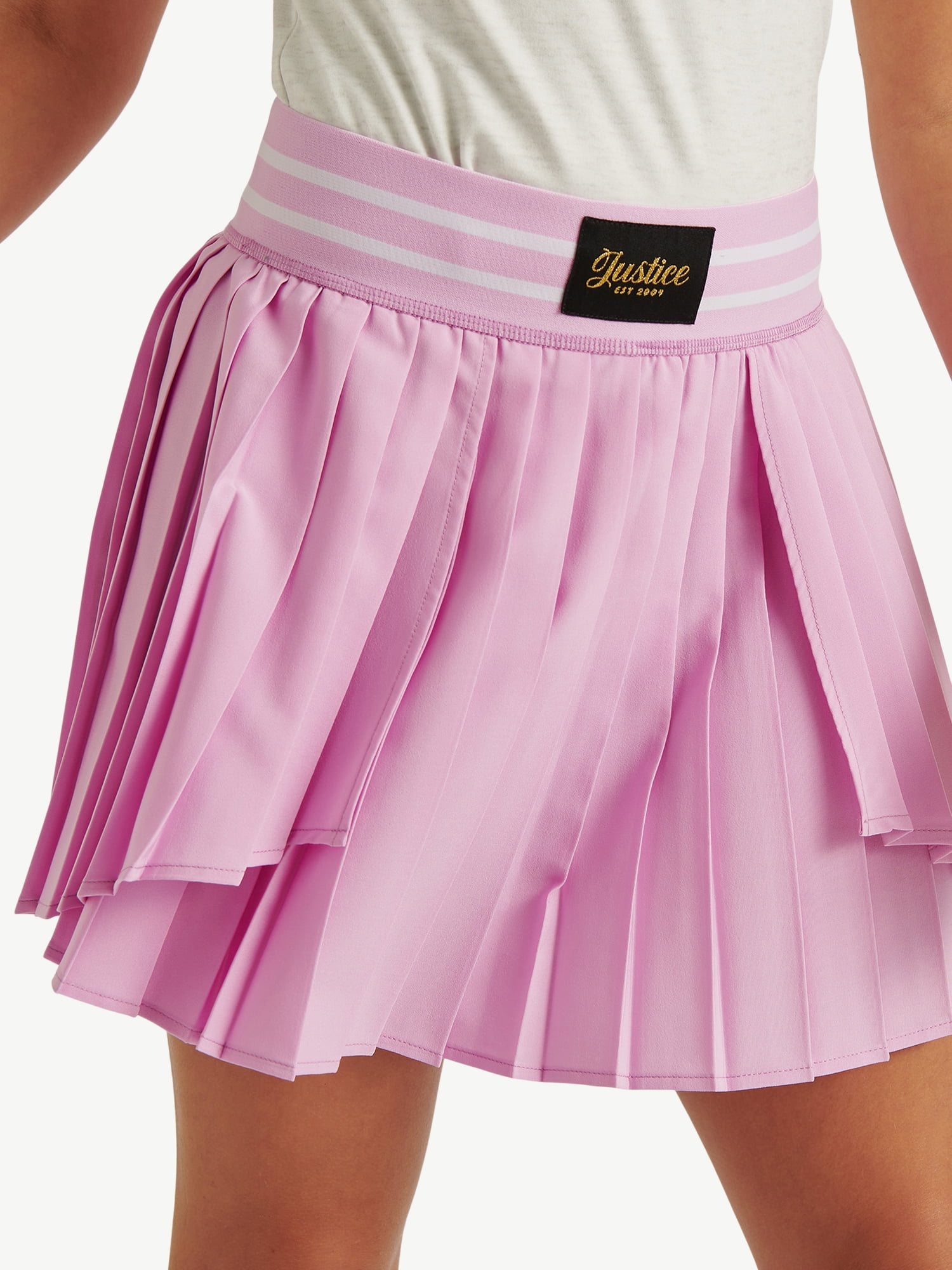Justice Girls Pleated Active Skort, Sizes XS - XLP