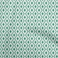 thumbnail image 1 of oneOone Velvet Green Fabric Tribal Sewing Craft Projects Fabric Prints By Yard 58 Inch Wide, 1 of 4