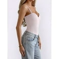 thumbnail image 4 of Women's Stylish Y2k Spaghetti Strap Tank Tops Top Pink M, 4 of 7