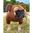 thumbnail image 4 of Frenchiestore Organic Dog Frenchie Ear Hoodie | Teddy Bear, 4 of 5