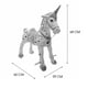thumbnail image 5 of Unicornio Montable Machuka Blanco con Sonido, 5 of 5