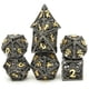 thumbnail image 4 of Set de dados UONUOT Dungeons and Dragons DND D20 MTG Metal, 4 of 6